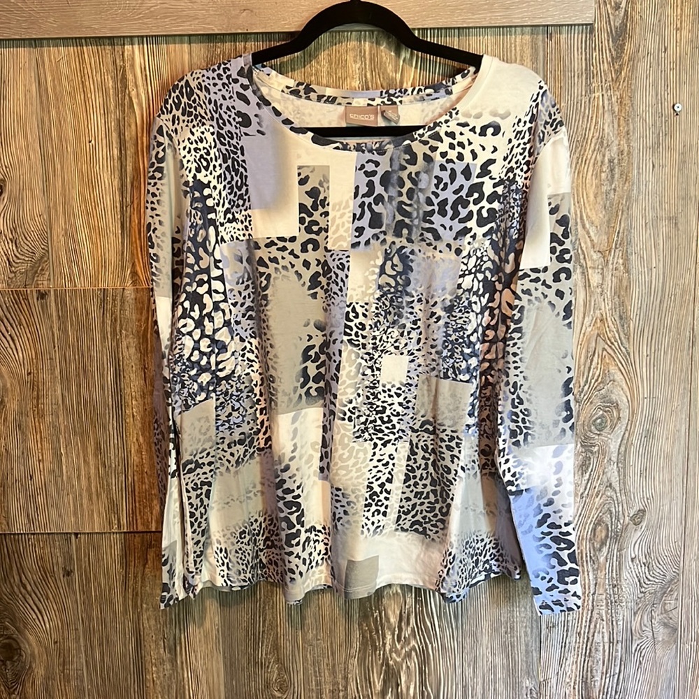 Chico’s. Long sleeve tee.